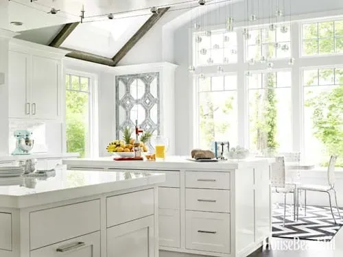 decorating with white modern kitchen
