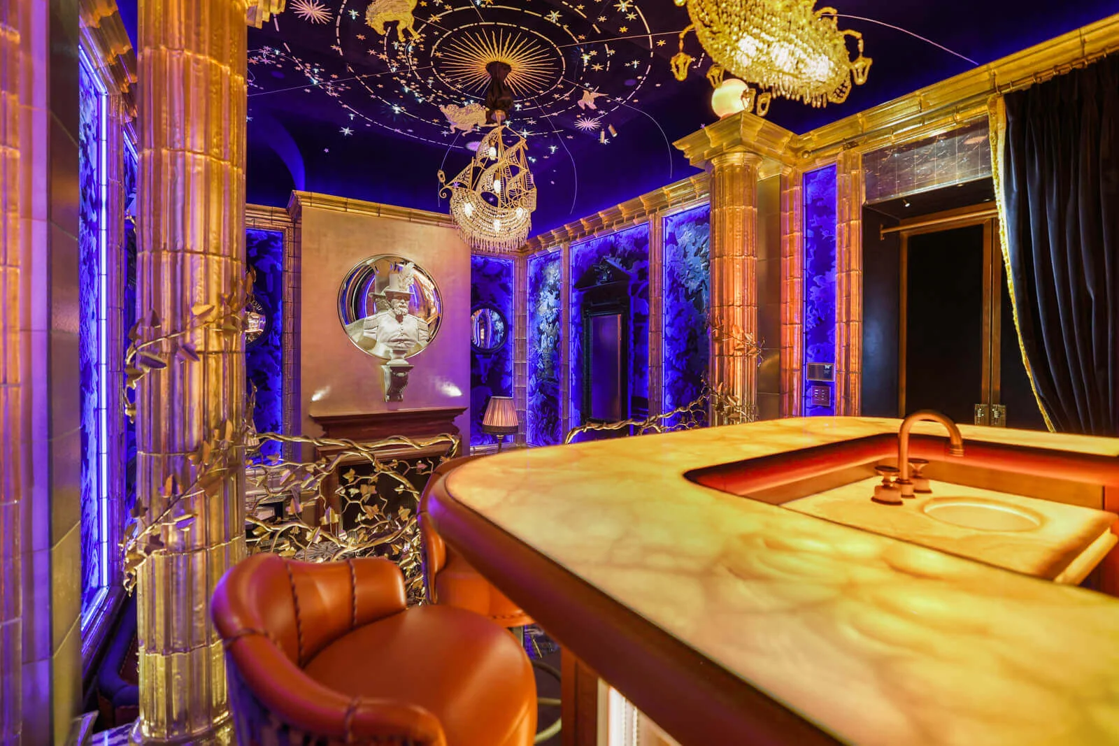 Wine Rooms ' Curated Spaces - custom home by Jenkins Design Build Austin TX