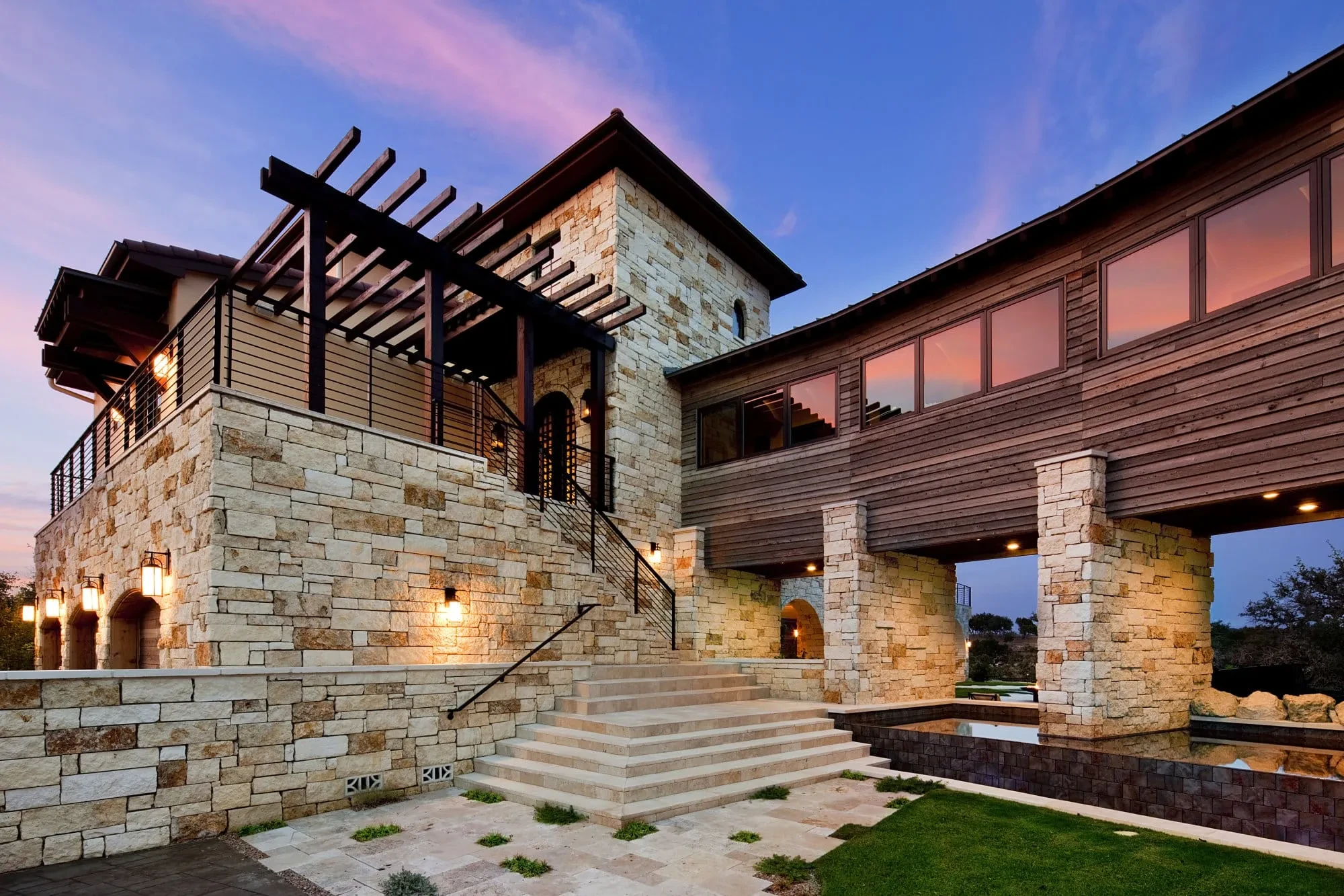 The Entrepreneur - custom home by Jenkins Design Build Austin TX