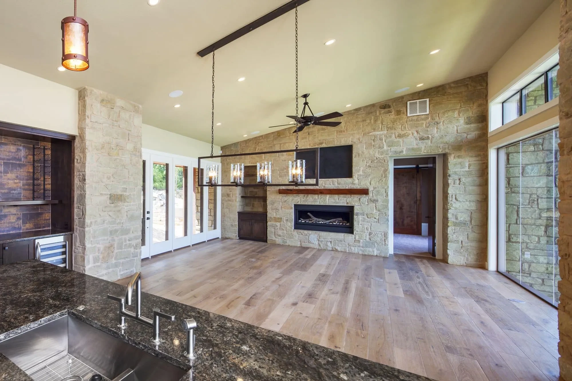 The Doctor - custom home by Jenkins Design Build Austin TX