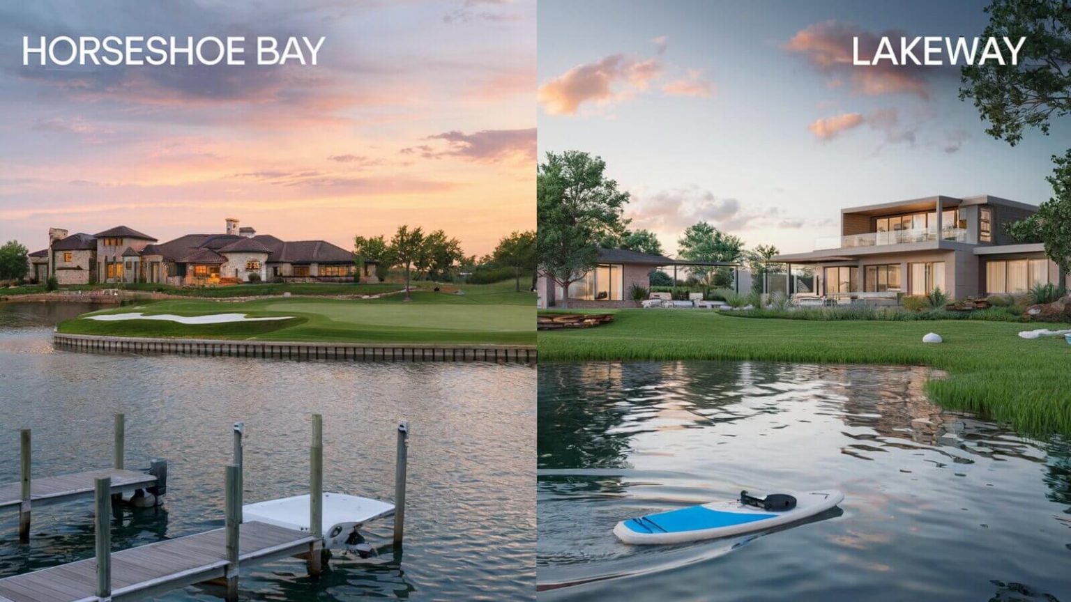 Horseshoe Bay vs. Lakeway Which Hill Country Community is Right for